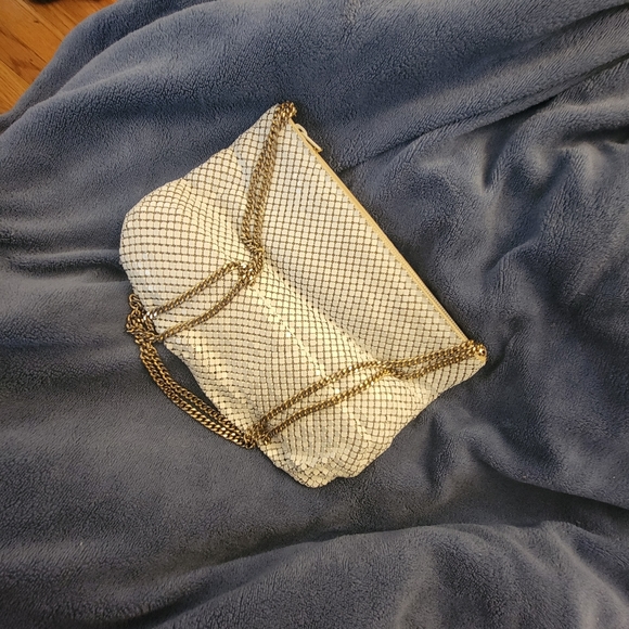 whiting and davis white mesh purse - Picture 2 of 6